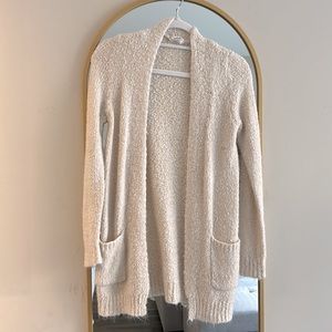Beige knit cardigan size S